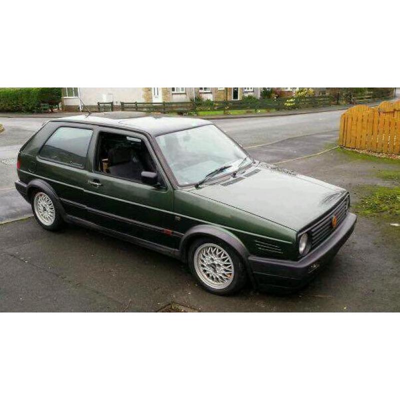 Mk2 golf gti unfinished project swap for t4