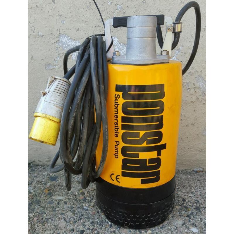 Koshin Ponstar PB55011 Pump Submersible Water Drainage Pump for sale