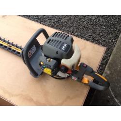 Petrol hedgetrimmer as new 60cm double cutting blade