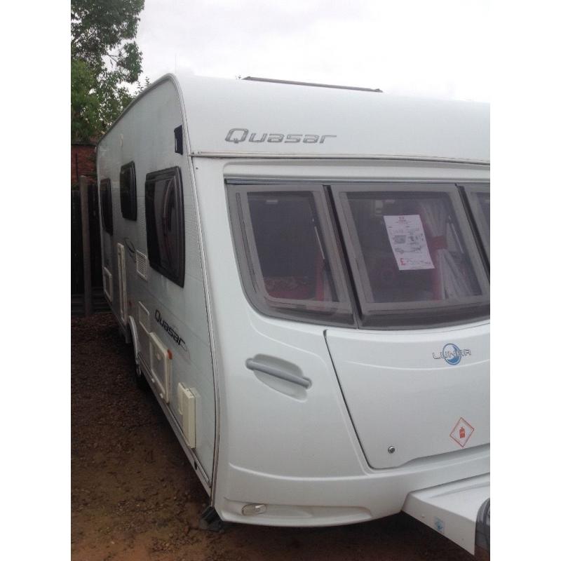 Lunar quasar eb 2008 4 berth fixed bed brand new carpet