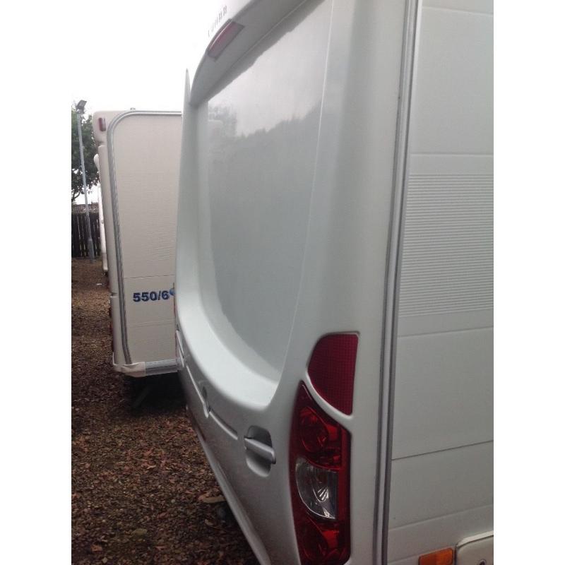 Lunar quasar eb 2008 4 berth fixed bed brand new carpet