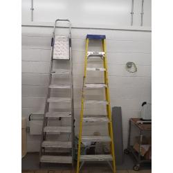 2 sets of step ladders