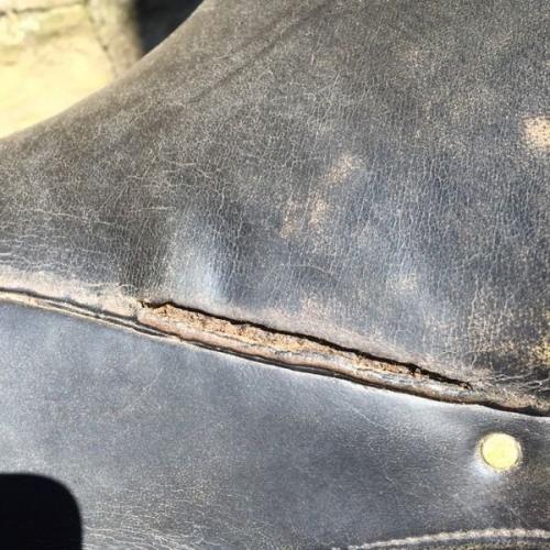 17 inch Kent leather Competition saddle