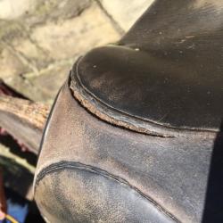 17 inch Kent leather Competition saddle