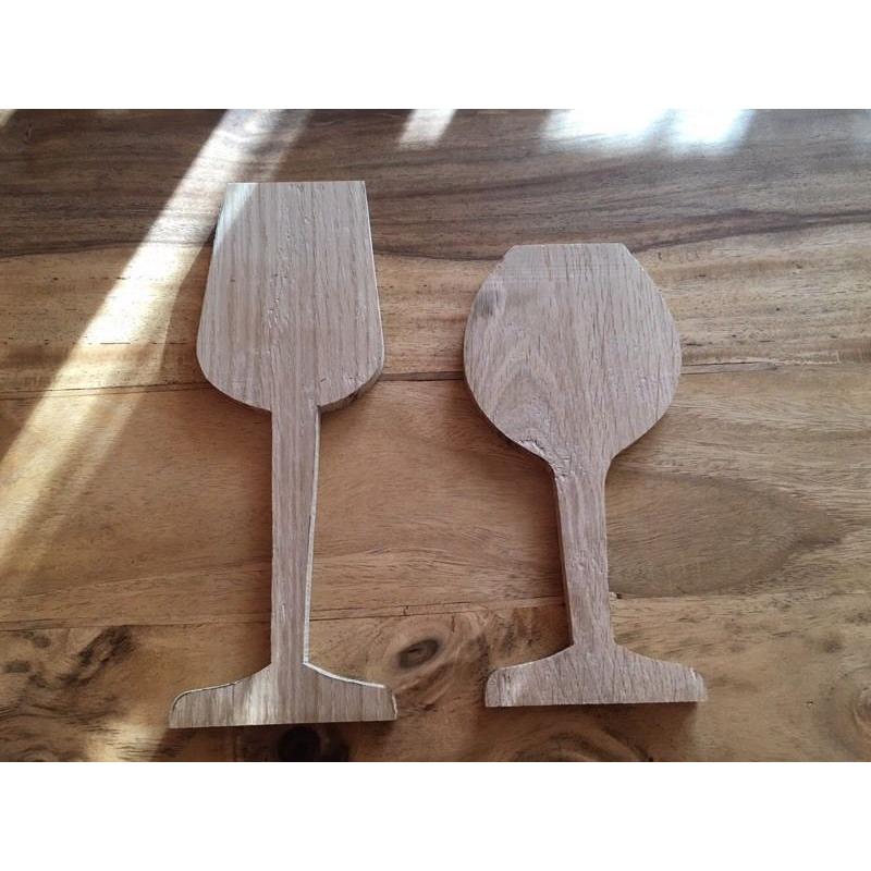 Blank oak wedding plaque,s