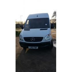 2011 MERCEDES SPRINTER VAN 313 CDI LONG WHEEL BASE (WHITE)