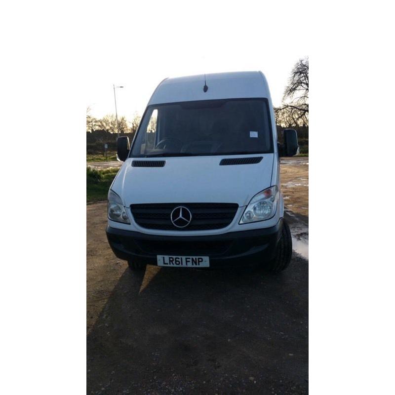 2011 MERCEDES SPRINTER VAN 313 CDI LONG WHEEL BASE (WHITE)