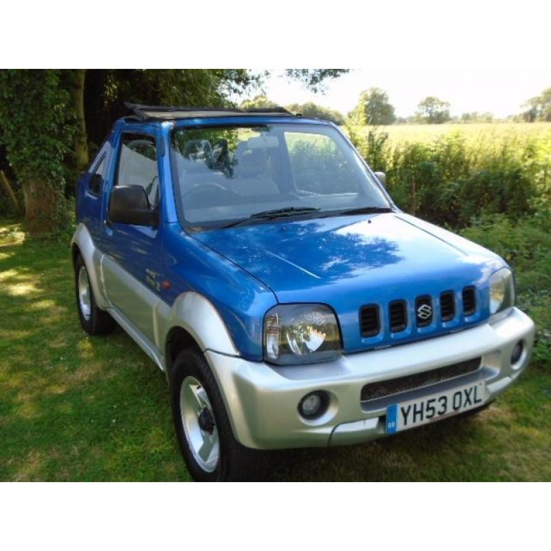 SUZUKI JIMNY 1.3 O2 EDITION CONVERTIBLE 4X4