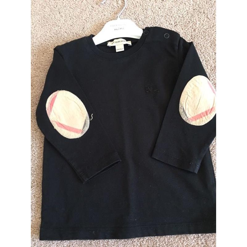 Baby boy Burberry top