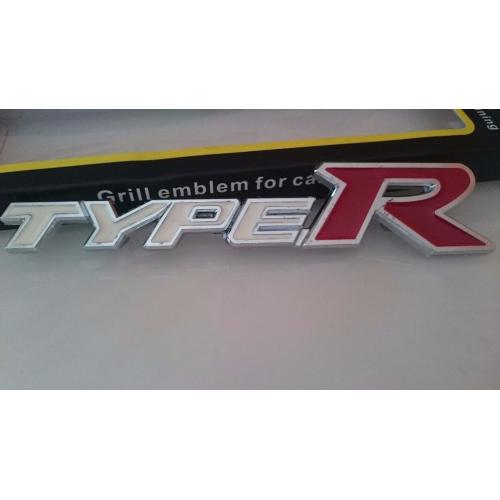 2001-2005 honda civic type r front grill badge