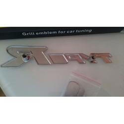 2001-2005 honda civic type r front grill badge