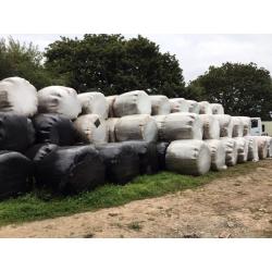 Round bale haylage 2016 made for horses