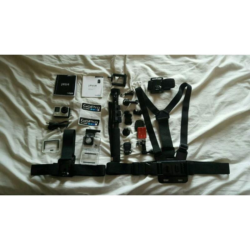 GoPro Hero4 Black with Accessories