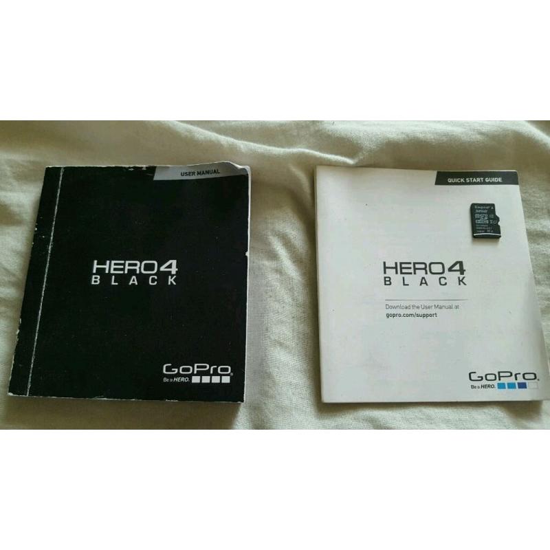 GoPro Hero4 Black with Accessories
