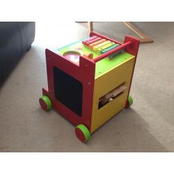 Mothercare solid wood baby walker