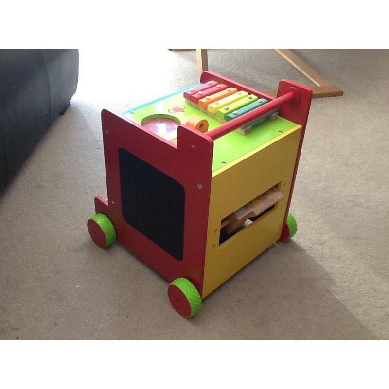 Mothercare solid wood baby walker
