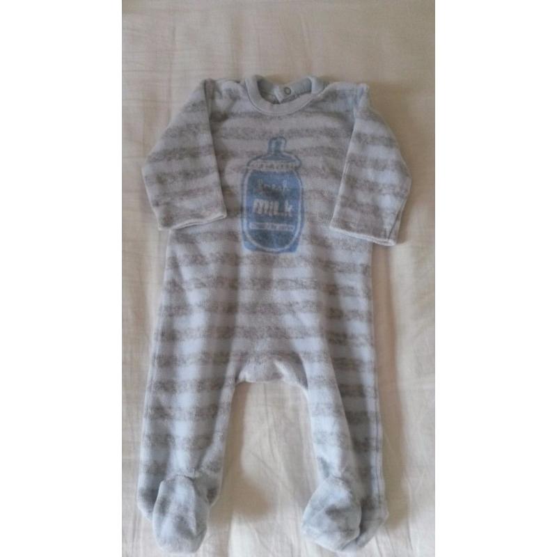 Baby Boy Sleepsuit - 4 pack
