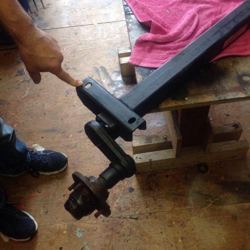 Trailer axle
