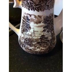 Coffe pot set (Castles English Ironstone tableware)