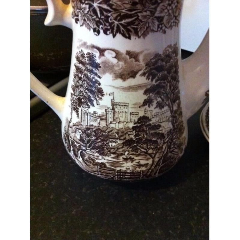 Coffe pot set (Castles English Ironstone tableware)