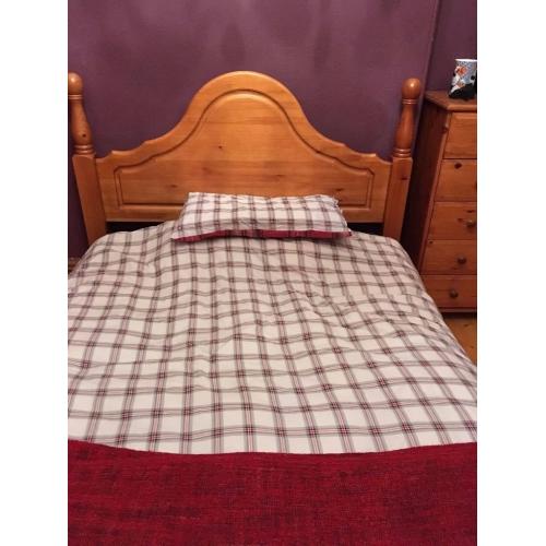Pine Double Bed
