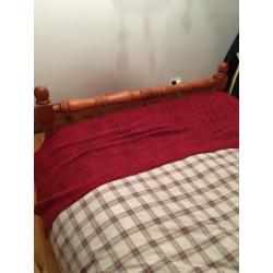Pine Double Bed