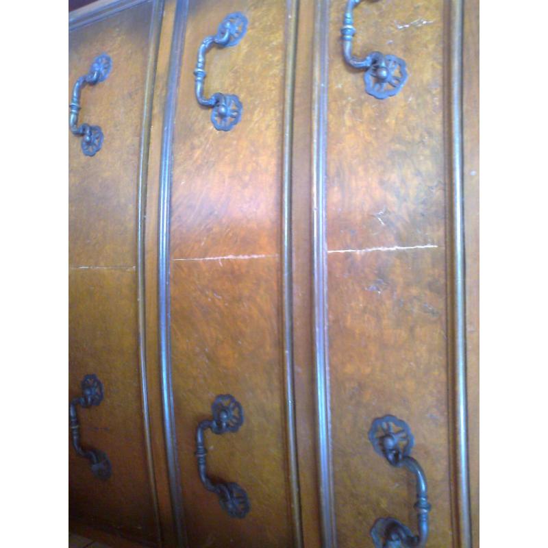 Vintage Walnut Low Chest