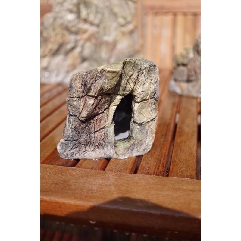 3D Rock Caves for aquarium fish tank. Good for Cichlids.