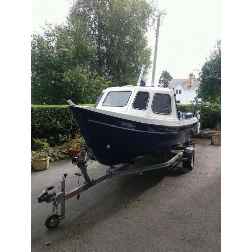 Orkney 520 fishing boat