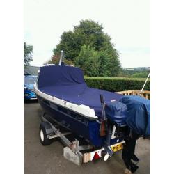 Orkney 520 fishing boat