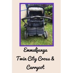 Emmaljunga Twin City Cross Pram