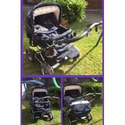 Emmaljunga Twin City Cross Pram