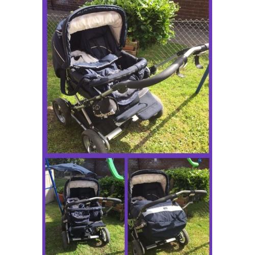 Emmaljunga Twin City Cross Pram