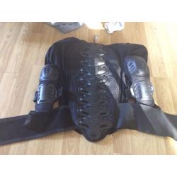 Kids 8-10 wulf sport motocross armour