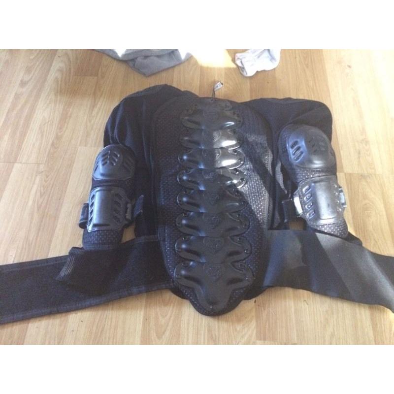 Kids 8-10 wulf sport motocross armour