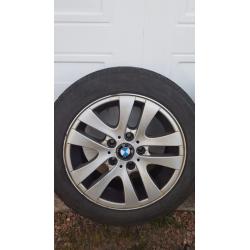 BMW 3 SERIES WINTER TYRES AND ALLOYS FOR SALE