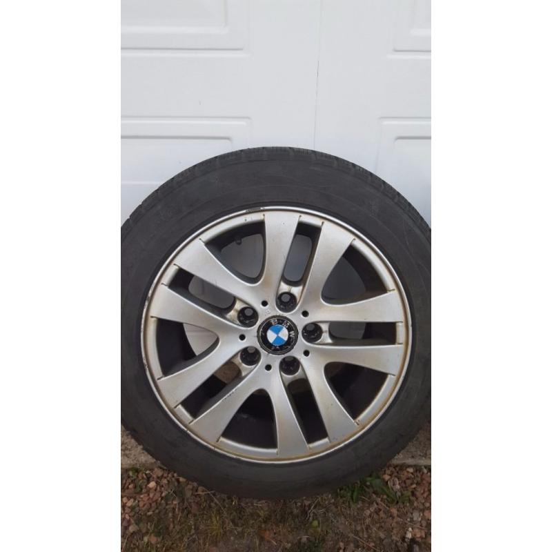 BMW 3 SERIES WINTER TYRES AND ALLOYS FOR SALE