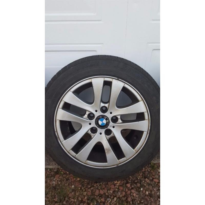 BMW 3 SERIES WINTER TYRES AND ALLOYS FOR SALE