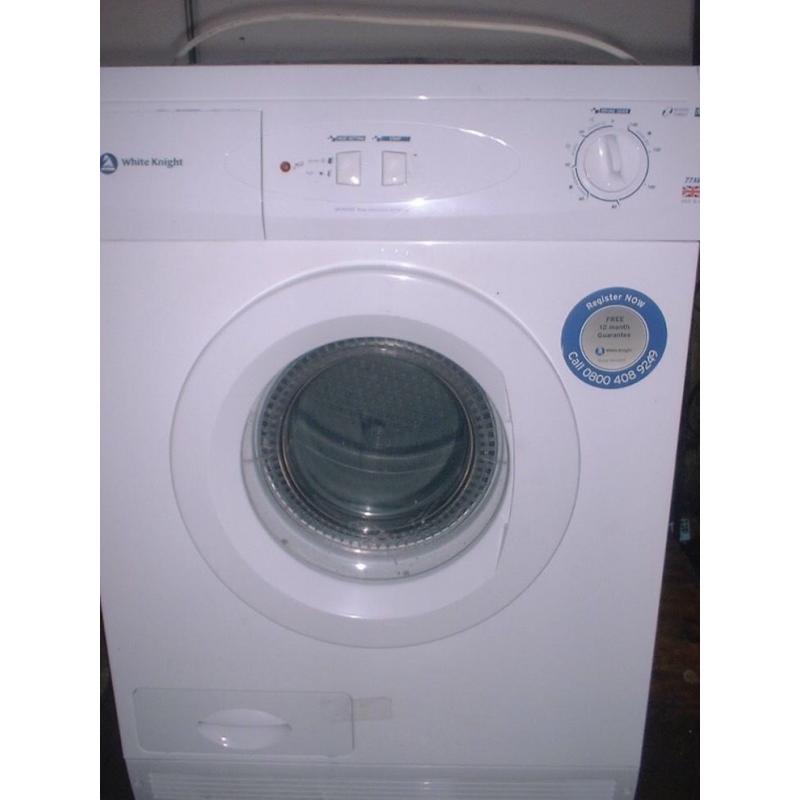 New Style Tumble Dryer Condenser Type With Large 7kg Capacity In Excellent Working Order.