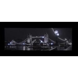 City skyline canvas