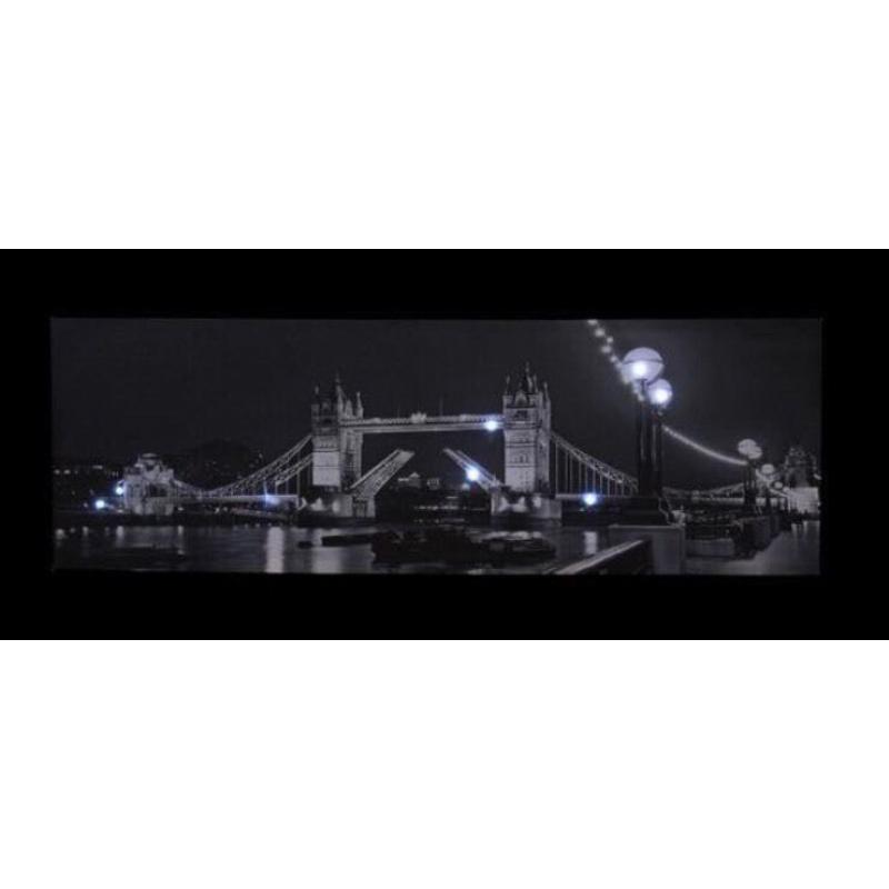 City skyline canvas