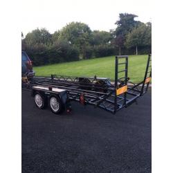 Car transporter 14ftx6ft trailer for sale