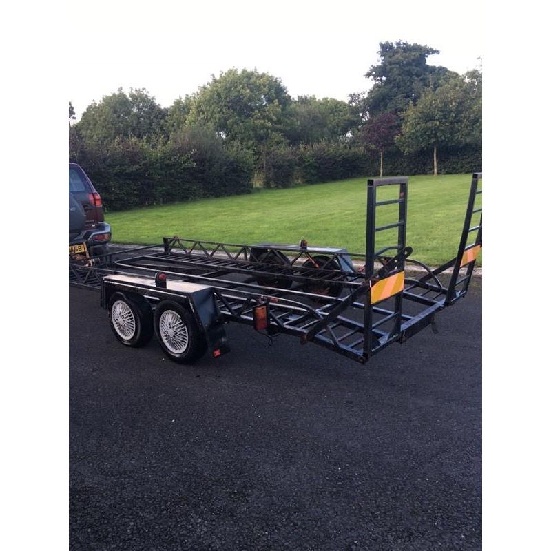 Car transporter 14ftx6ft trailer for sale