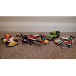 Lego Creator 31002, Lego Creator 31007, Lego Creator 31020, Lego City 60053, Lego City 60019 Sets