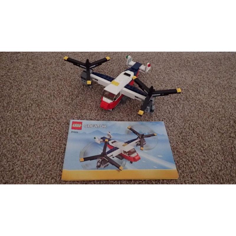 Lego Creator 31002, Lego Creator 31007, Lego Creator 31020, Lego City 60053, Lego City 60019 Sets