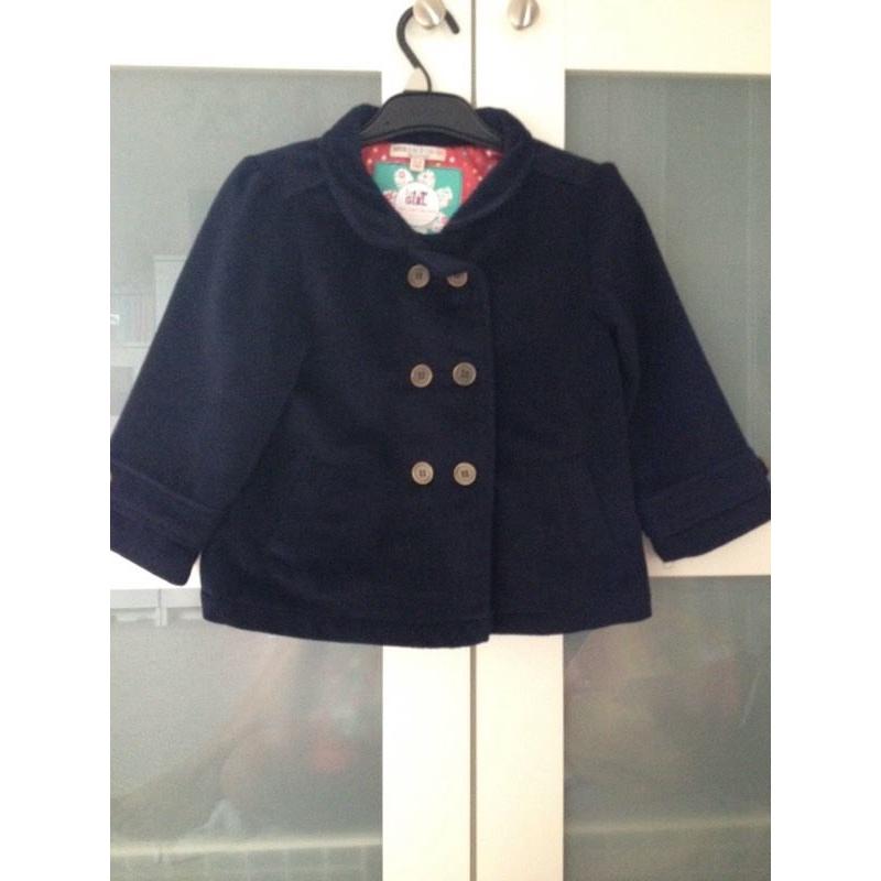 Gorgeous M&S navy dressy jacket 2-3yrs