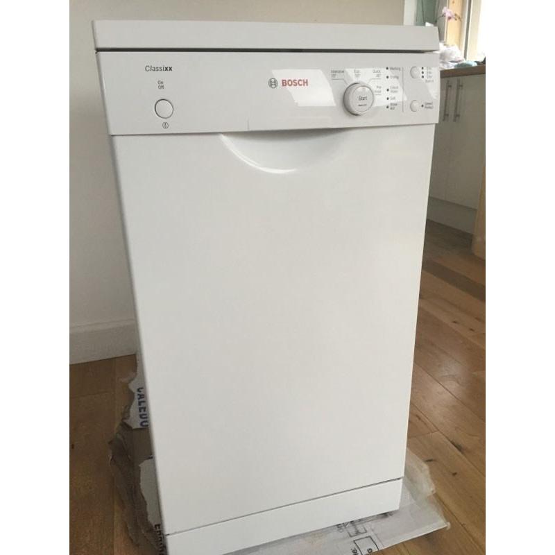 Bosch slimline dishwasher