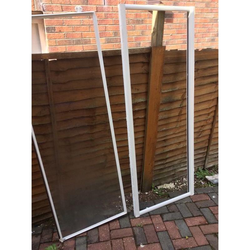 Shower Tray and door panel