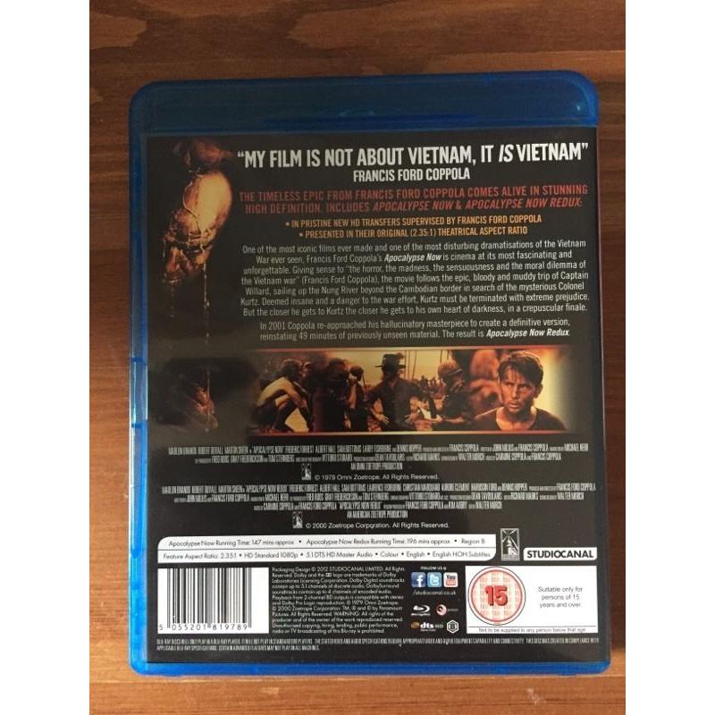 Apocalypse Now + Apocalypse Now REDUX Blu-ray