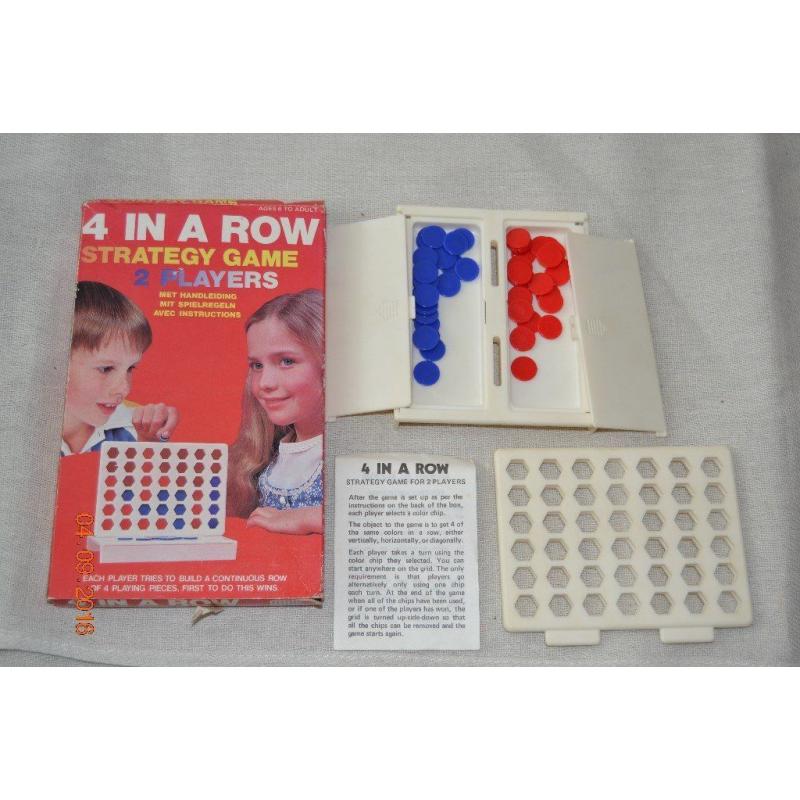 2 Games - 4 in a Row & The Word Game